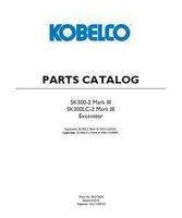 Parts Catalog for Kobelco Excavators model SK300