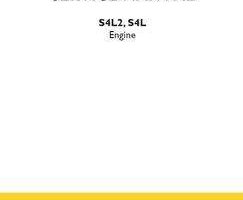 Engine Service Manual for New Holland Tractors model Boomer 30