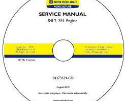 Service Manual on CD for New Holland Engines model S4L