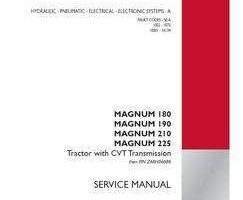 Service Manual for Case IH Tractors model Magnum 190