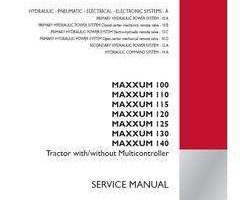 Service Manual for Case IH Tractors model MAXXUM 120