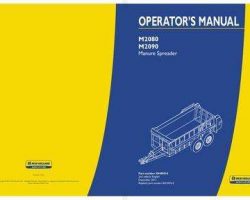 Operator's Manual for New Holland Spreaders model M2090