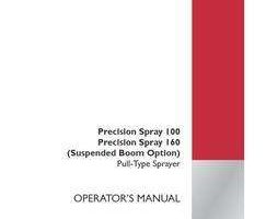 Operator's Manual for Case IH Sprayers model 100