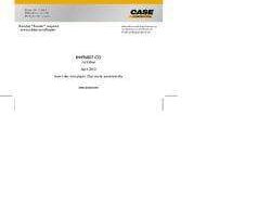 Service Manual on CD for Case Wheel Loader model 580SN