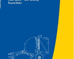 Operator's Manual for New Holland Balers model Roll-Belt 450