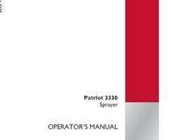 Operator's Manual for Case IH Sprayers model 3330