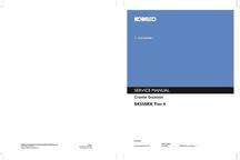 Kobelco Excavators model SK55SRX Service Manual