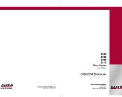 Operator's Manual for Case IH Tractors model 2108