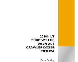 Parts Catalog for Case Dozers model 2050M