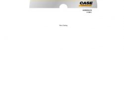 Parts Catalog on CD for Case Loader backhoes model 570NXT