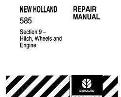 Service Manual for New Holland Baler model 585