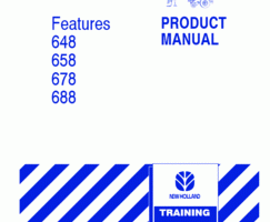 Operator's Manual for New Holland Balers model 678