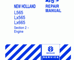 New Holland Skid Steer Loader model LX665 Service Manual
