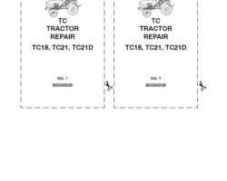 Service Manual for New Holland Tractors model TC18