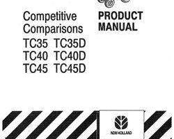 Operator's Manual for New Holland Tractors model TC40