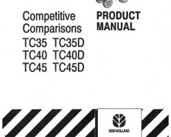 Operator's Manual for New Holland Tractors model TC35