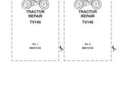 Service Manual for New Holland Tractors model TV140