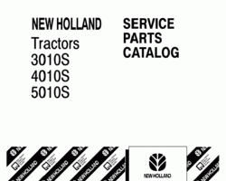Parts Catalog for New Holland Tractors model 4010S