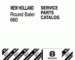 Parts Catalog for New Holland Balers model 660