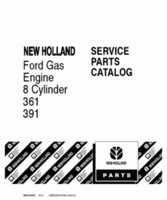 Parts Catalog for FORD Engines model 361