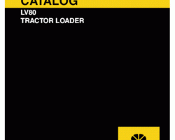 Parts Catalog for New Holland CE Tractors model LV80