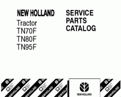 Parts Catalog for New Holland Tractors model TN80F