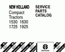 Parts Catalog for New Holland Tractors model 1530