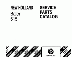 Parts Catalog for New Holland Balers model 515