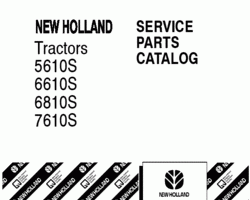 Parts Catalog for New Holland Tractors model 6610S