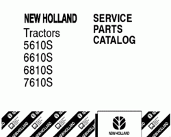 Parts Catalog for New Holland Tractors model 7610S