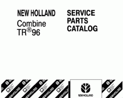 Parts Catalog for New Holland Combine model TR96