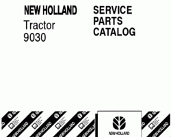 Parts Catalog for New Holland Tractors model 9030