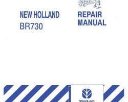 Service Manual for New Holland Balers model BR730