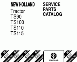 Parts Catalog for New Holland Tractors model TS110