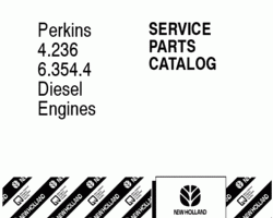 Parts Catalog for New Holland Engines model 4.236