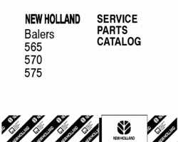 Parts Catalog for New Holland Balers model 570