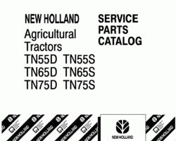 Parts Catalog for New Holland Tractors model TN65D