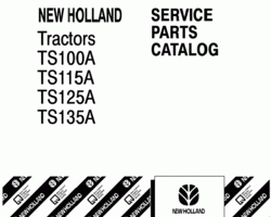 Parts Catalog for New Holland Tractors model TS125A
