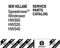 Parts Catalog for New Holland Windrower model HW300