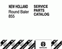 Parts Catalog for New Holland Balers model 855