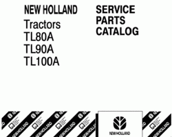 Parts Catalog for New Holland Tractors model TL80A