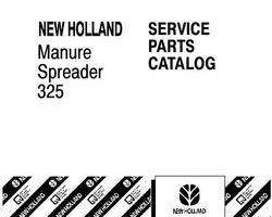 Parts Catalog for New Holland Spreaders model 325