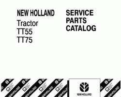 Parts Catalog for New Holland Tractors model TT75