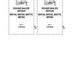 Service Manual for New Holland Balers model BR750