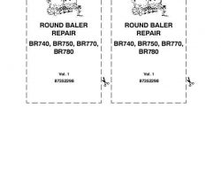 Service Manual for New Holland Balers model BR740