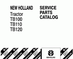 Parts Catalog for New Holland Tractors model TB100