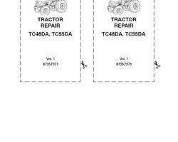 Service Manual for New Holland Tractors model TC55DA