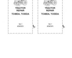 Service Manual for New Holland Tractors model TC48DA
