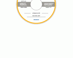 Parts Catalog on CD for Case Excavators model 3