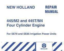 Service Manual for New Holland Engines model SE85